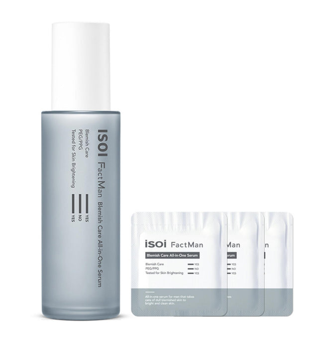 Sérum tout-en-un Isoi Factman Blemish Care 100 ml + 3 essais de sérum tout-en-un