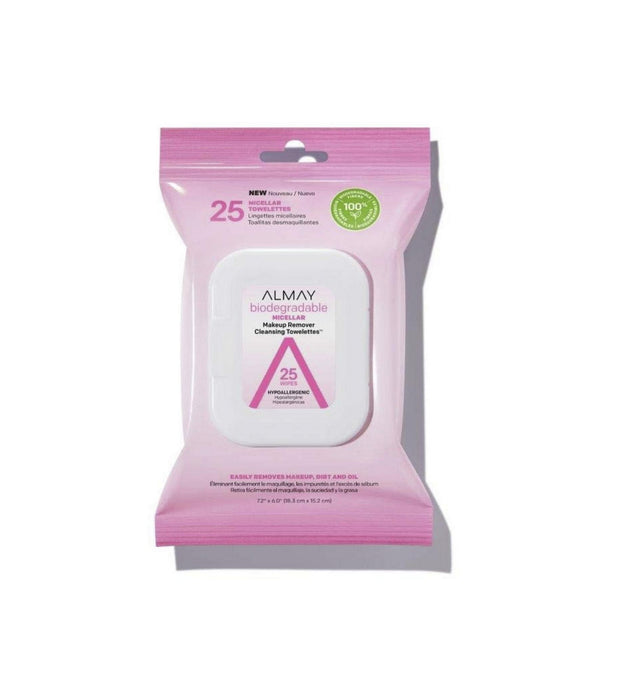 Almay biologisch abbaubares Mizellen-Make-up-Entferner-Reinigungstuch