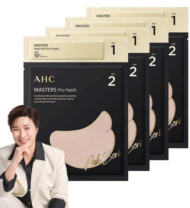 AHC Masters Pro Patch 8g + Crème Solaire SPF50+ PA++++ 1,5 ml 4 sets
