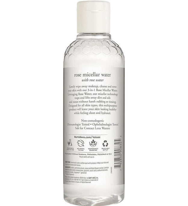 Burt's Bees Acqua Micellare 3 in 1 Rosa