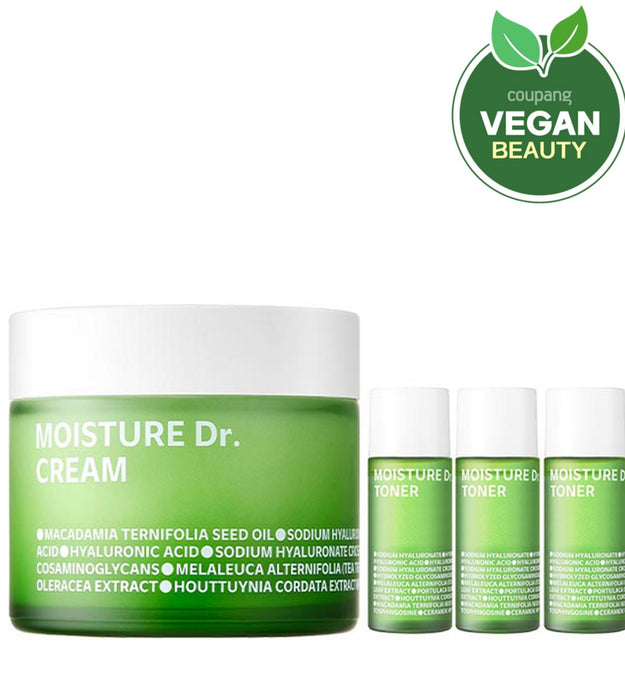 Isoi Moisture Jangsujin Moisture Dr. Cream 70ml + Moisture Dr. Toner 8ml x 3p