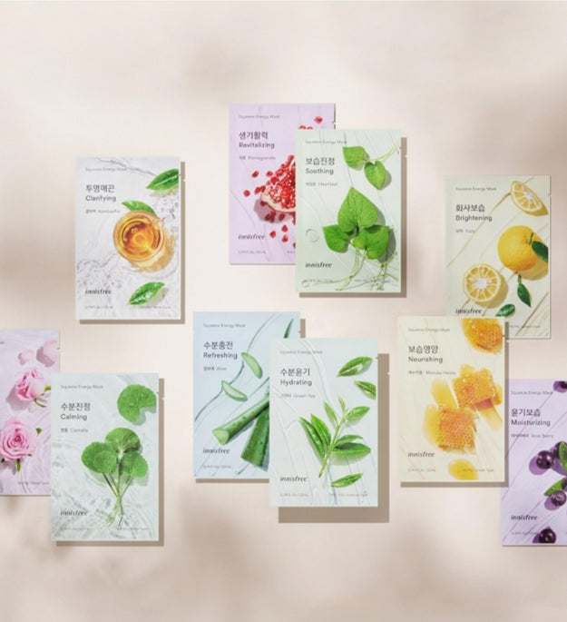 Набор Innisfree Squeeze Energy Mask Special