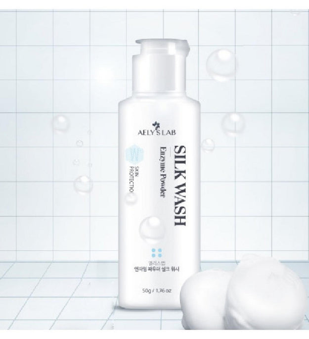 Enzyme Powder Silk Wash 50gX3 Box Schiuma detergente detergente