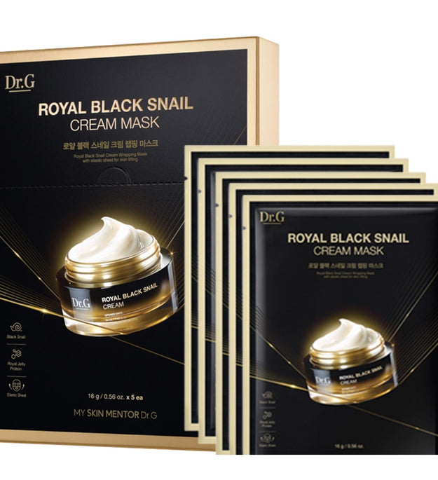 Masque crème à l'escargot noir du Dr.G Royal