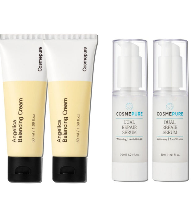 Cosmipure Angelica Balancing Cream 50ml 2ea Dual Repair Serum 30ml 2ea