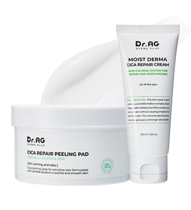 Dr.Age Cica Riparazione Peeling Pad 40p + Cica Crema Riparazione 50ml