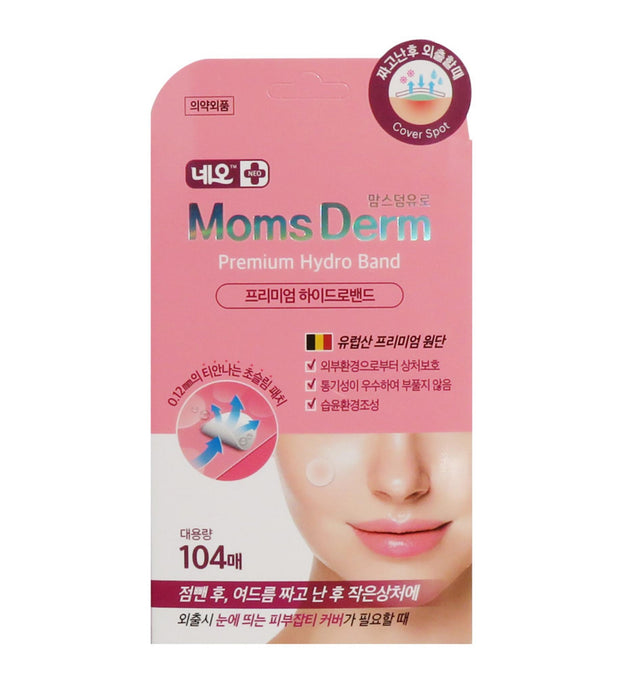 Neo Moms Derm Euro Ultra İnce Hidro Nokta Bantlı Spot Yama 10mm x 84p + 12mm x 20p Set