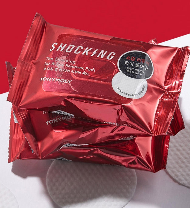 TONY MOLY Tampon Démaquillant Lèvres & Yeux Choc