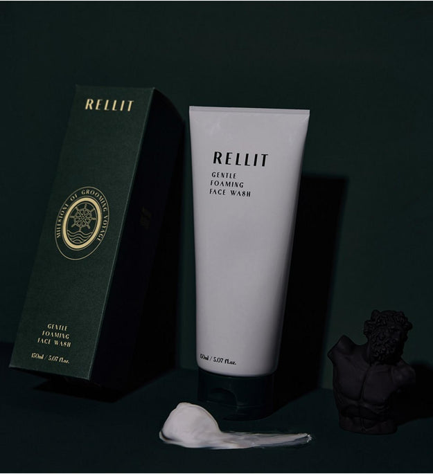 Espuma de Limpeza Lelette para Cuidados Pessoais Espuma Suave Calmante Hidratante
