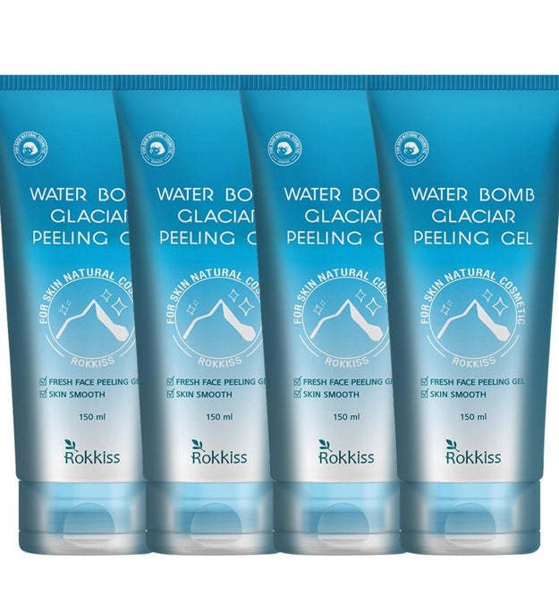 Gel exfoliante con agua de glaciar Rocky's Water Bomb