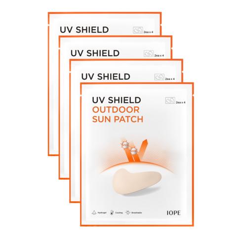 Lot de 4 patchs solaires d'extérieur IOPE UV Shield