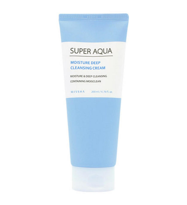 Missha Super Aqua Moisture Deep Cleansing Cream