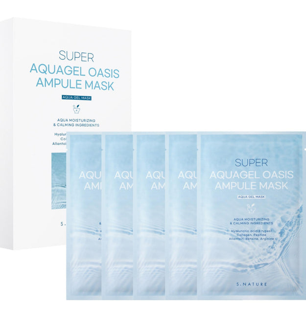 Snature Super Aqua Gel Oasis Ampoule Mask Pack 30ml