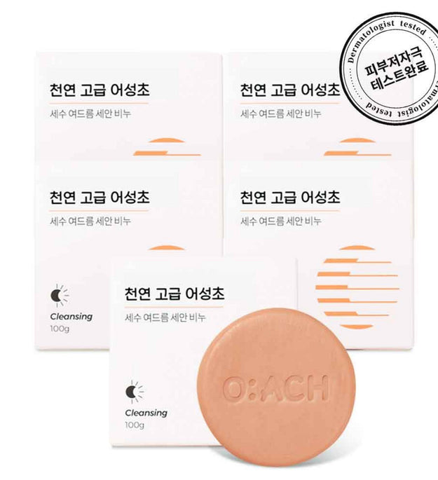 OAch Natural Sabonete de Lavagem Facial para Acne com Chá de Árvore do Chá Eoseongcho de Alta Qualidade
