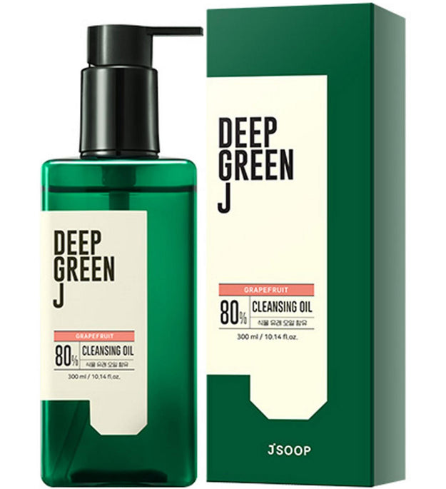 J-sup Deep Green J Perfect Cleansing Oil Fragranza al pompelmo