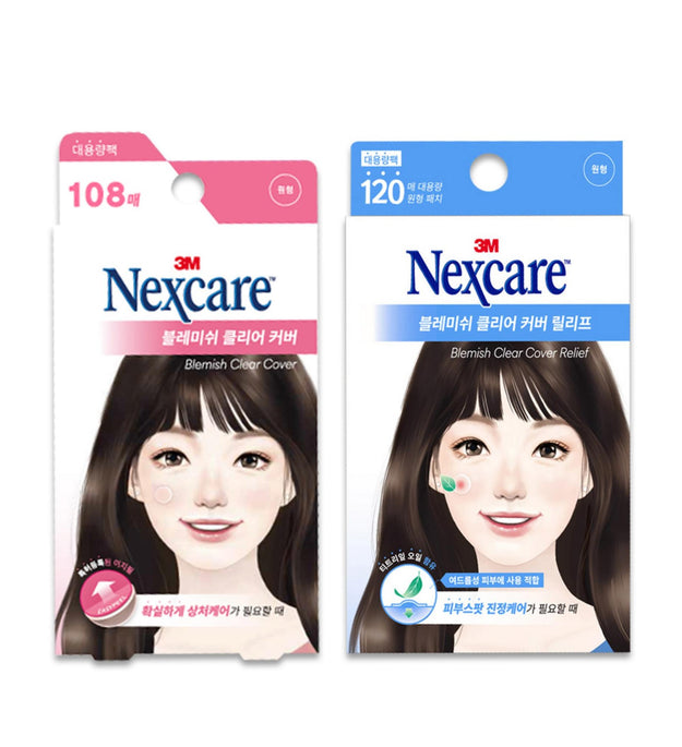 3M Nexcare Sivilce Temizleme Kapak 108 yaprak + Rahatlatıcı 120 yaprak