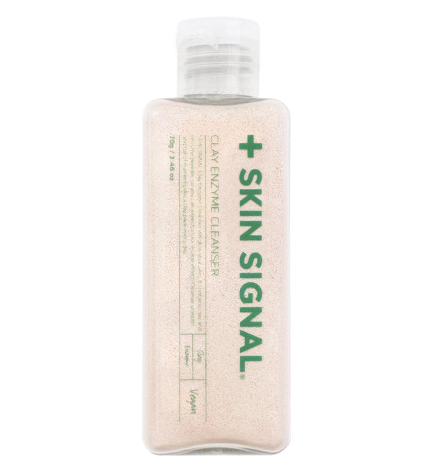 Skin Signal Polvere detergente enzimatica all'argilla rosa