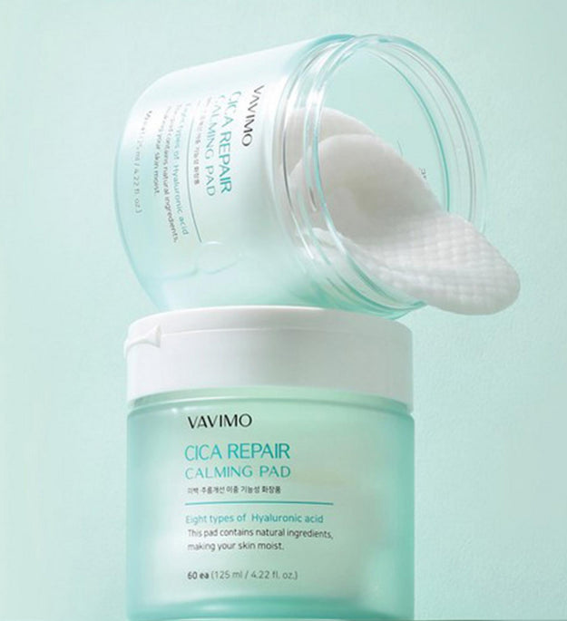 بافيمو سيكا وسادة تقشير وتقشير البشرة المهدئة 125 مل