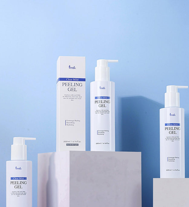 Schönes klares mildes Peeling-Gel