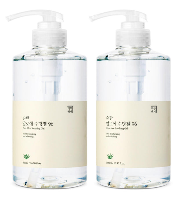 Gel lenitivo all'aloe di carta bianca Skin 96