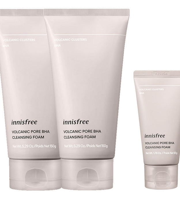Innisfree Вулканическая пенка для очищения пор Baja 150г x 2шт + набор 50г