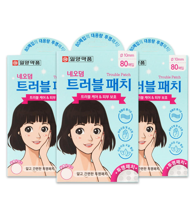 Cerotto farmaceutico Ilyang Neoderm Trouble Rotondo trasparente