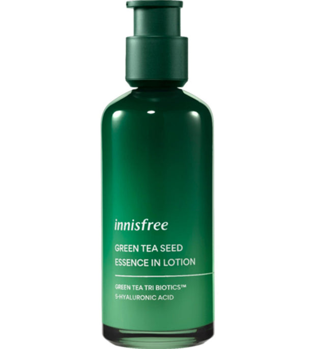 Эссенция семян зеленого чая Innisfree в лосьоне