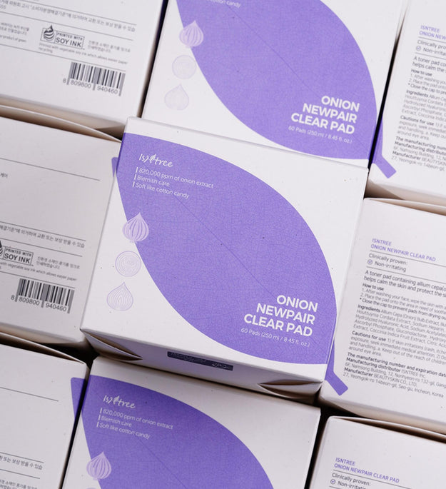 Isntree Onion New Fair Tampon transparent 250 ml