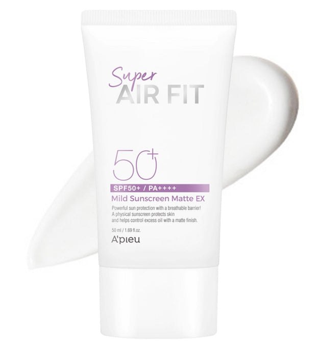 Apieu Super Air Fit Mild Sun Cream No Sebum EX SPF50+ PA++++