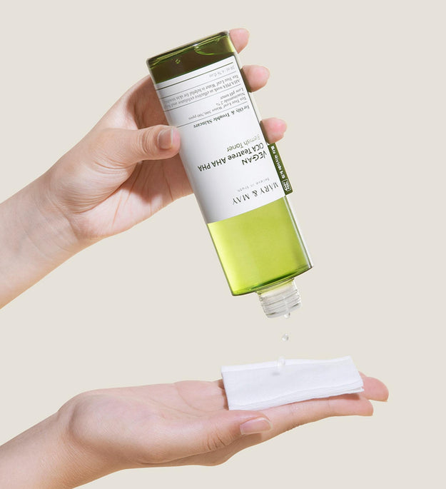 Marienmay Vegan Cica Tea Tree Aha Pha Blemish Toner
