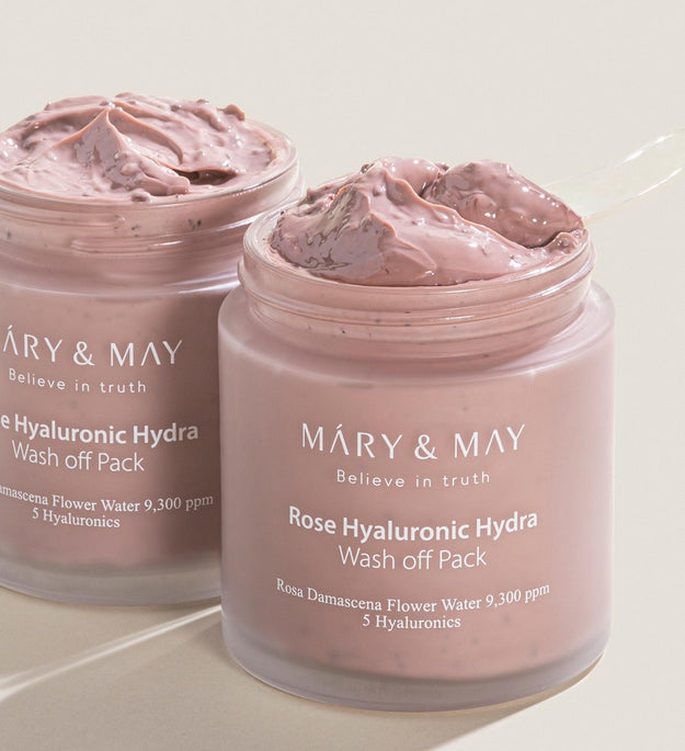 Marienmay Rose Hyaluronic Hydra Wash Off Pack 125g