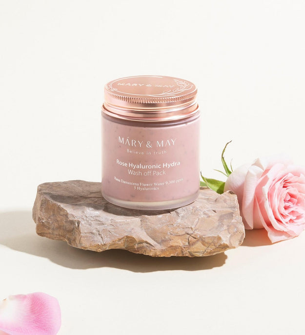 Marienmay Rose Hyaluronic Hydra Wash Off Pack 125g
