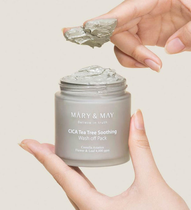 Marienmay Cica Thé à l'Arbre à Thé Masque Apaisant à Rincer 125g