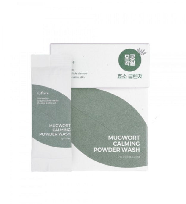Isntree Mugwort Calming Powder Wash
