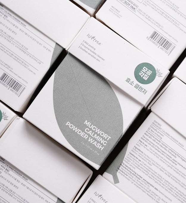 Isntree Mugwort Calming Powder Wash