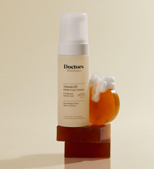 Detergente schiumogeno acido debole per medici