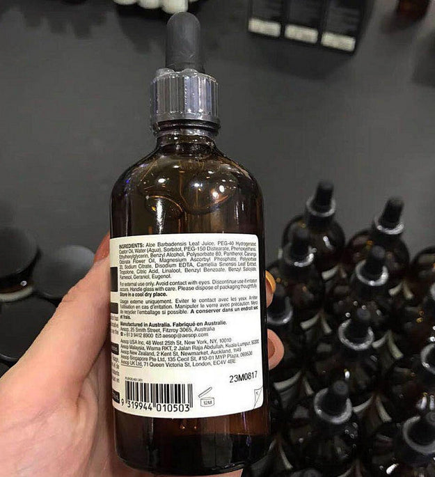 Suero hidratante facial ligero Esopo