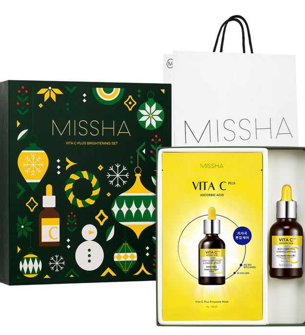 Conjunto Missha Vita C Plus Iluminador Edição de Férias
