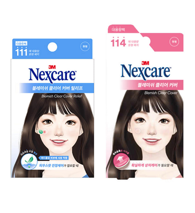3M Nexcare Sivilce Temizleme Kapak Rahatlatıcı 111 adet + Kolay Soyma 114 adet