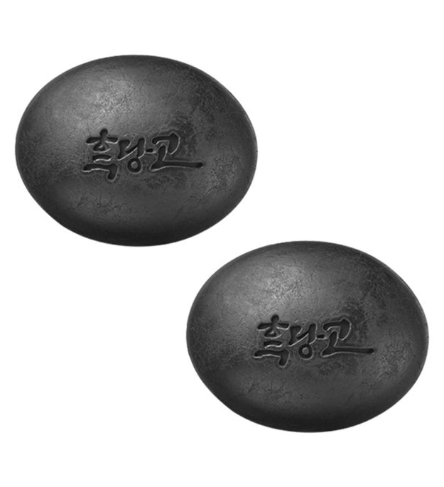 Siyah Dango Sabun Esans 60 İkinci Katı Paket Gözenek Yüz Yıkama Paketi 110g x2