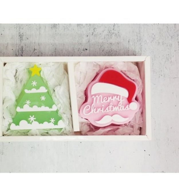 Shining Day Christmas 2 tipi di sapone fatto a mano