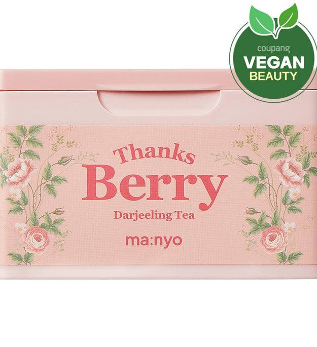 Manyo Factory bedankt sich bei Berry Darjeeling Tea Mask Sheet