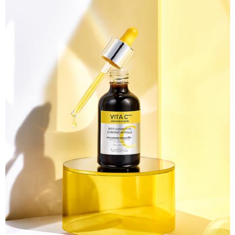 Missha Vita C Plus Ampola de Elasticidade para Manchas Escuras