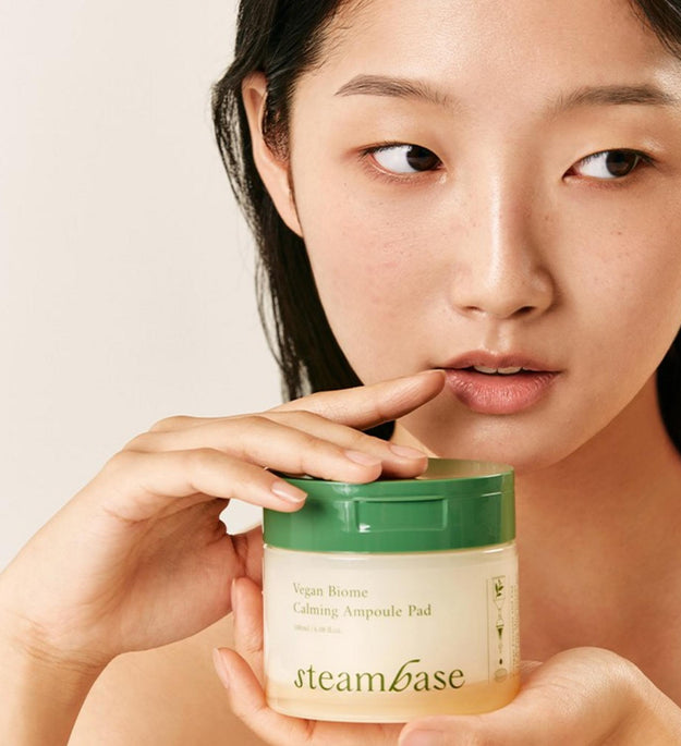 Steam Base Vegan Biome Soothing Ampoule Pad 180ml