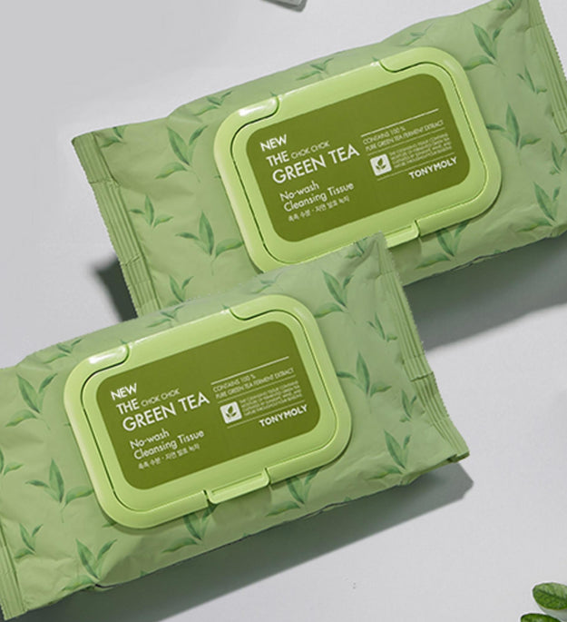 TONY MOLY NEU – Reinigungstücher-Set mit Grüntee