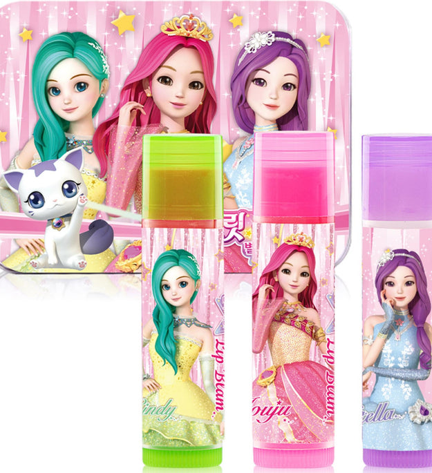 Conjunto de bálsamo labial B&B Secret Jouju Star Goddess 5,5 g x 3 unidades