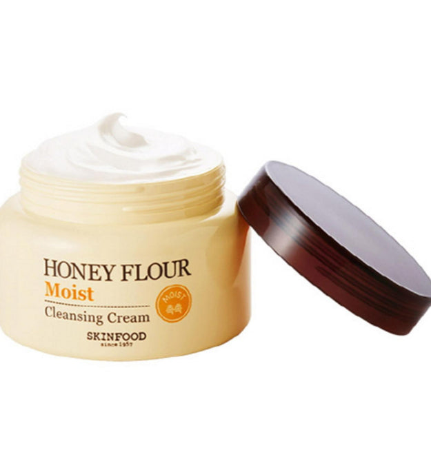 Crema limpiadora humectante con miel SKINFOOD