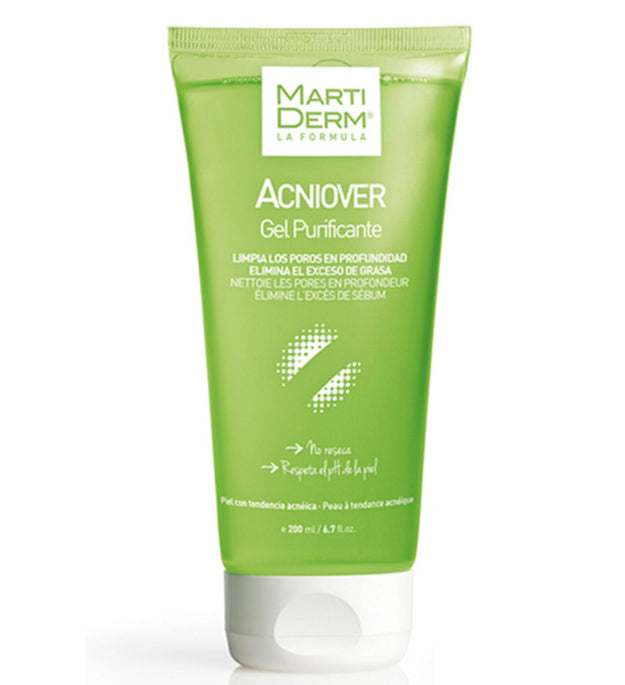 Gel de limpeza purificante Martyderm Acneover