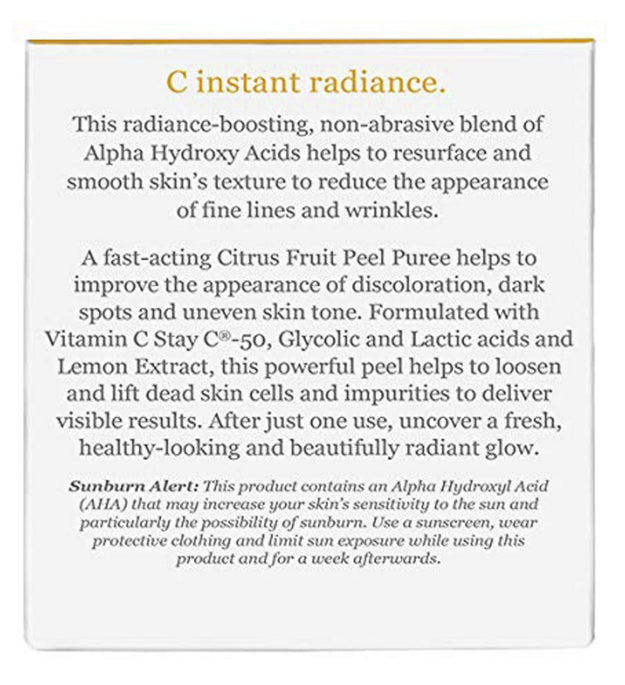 The My Vitamin C Instant Radiance Citrus Facial Peel
