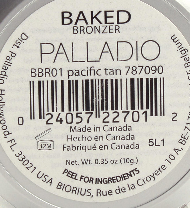 Palladio Baked Bronzer 10g